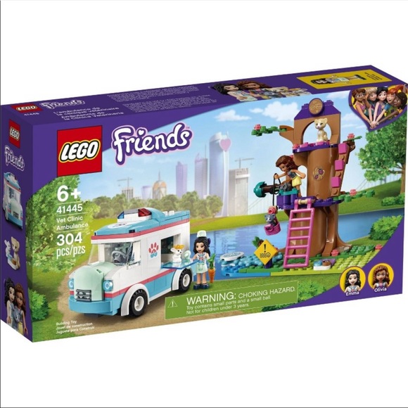 Lego Other - Lego Friends Vet Clinic Ambulance